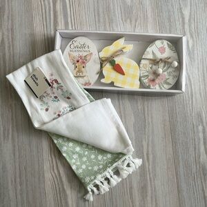 Easter decor and hand towel set
